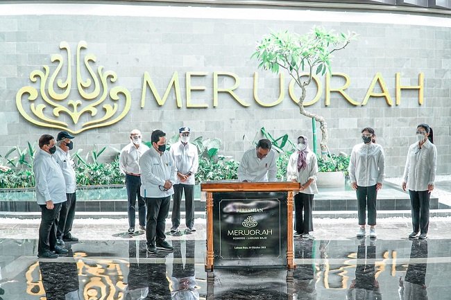 Peresmian Meurorah Komodo
