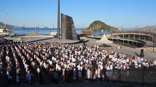 Agama di Labuan bajo